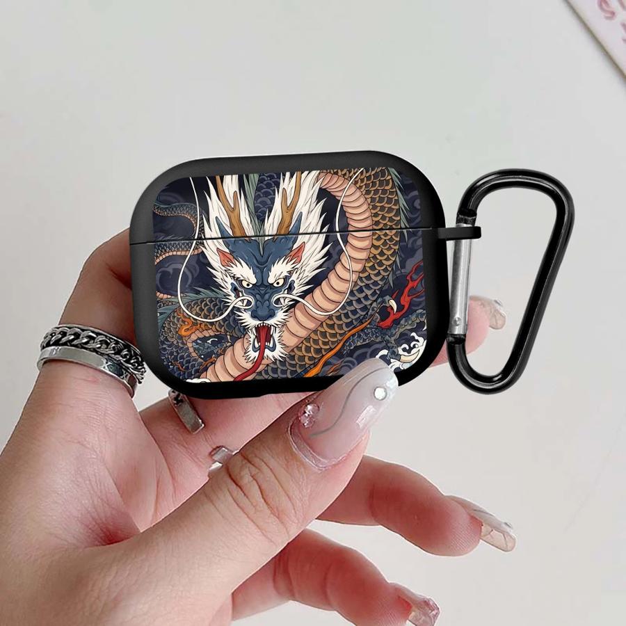 

Case For Airpods 1 Pro 3 2 Pro2 4 Pro3 Earphone Cases Cover Colorful Dragon Airpods Pro 3