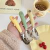 Ingot Head Soup Spoon Stainless Steel Tableware Teaspoons Home Children'S Tablespoons Ice Cream Shovel Kitchen Utensils