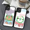 BUBU DUDU Cartoon Magnetic Matte Phone Case For IPhone 16 17 15 14 13 12 11 For Magsafe Wireless Charge Cover