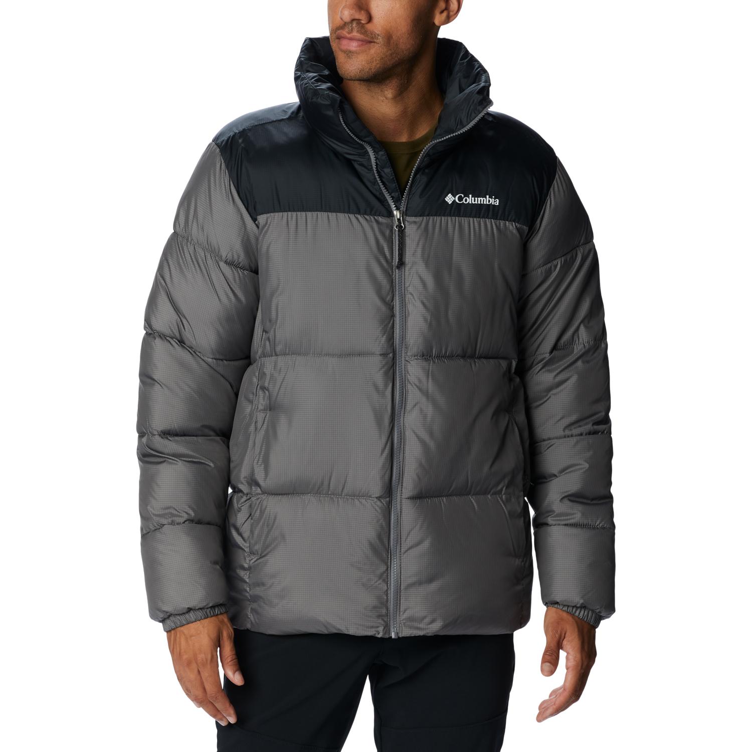 Columbia Puffect II Jacket, Mens grey Jacket