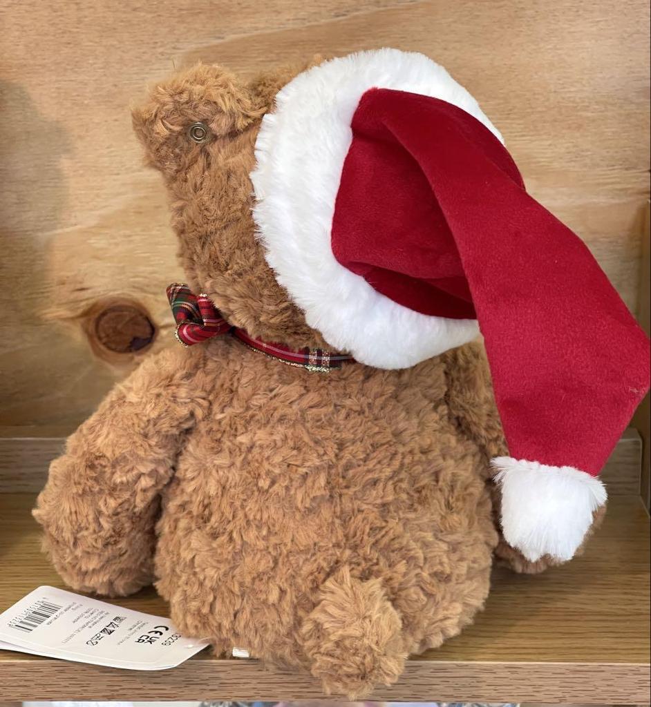 [USED] Steiff Jimmy the Teddy Bear (Christmas)
