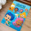 1pc Bubble Guppies Print Area Rug - Soft,Washable Non-Slip Indoor Mat for Office Chairs,Living Room,Home Office Decorative Rug