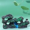 Unique Aquarium Rockery Figurines Resin Craft Simulation Stone Statue  Fish Tank Landscape Decor