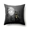 Halloween Pillowcase Car Waist Pillow Pumpkin Sofa Cushion Cover Office Home Living Room Pillowcase
