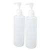 2pcs Massage Oil Warmer Replacement Bottle 250ml Refillable Professional Shampoo Pump Bottles for for Lotion Heater