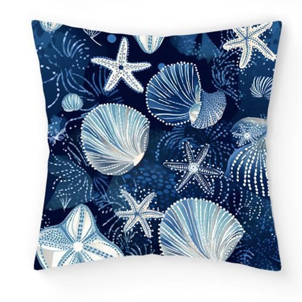 Enchanting Deep - Sea Fantasy Pillow CoversLiving Room Sofa Cushion Cover, Soft and Comfortable, Bedroom Room Decoration