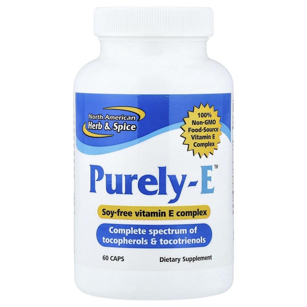 North American Herb Spice & Purely-E 60 Capsules 6 pcs