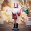 American Wooden Nutcracker Soldier Figurine Christmas Decor Display Gift 10 Inch