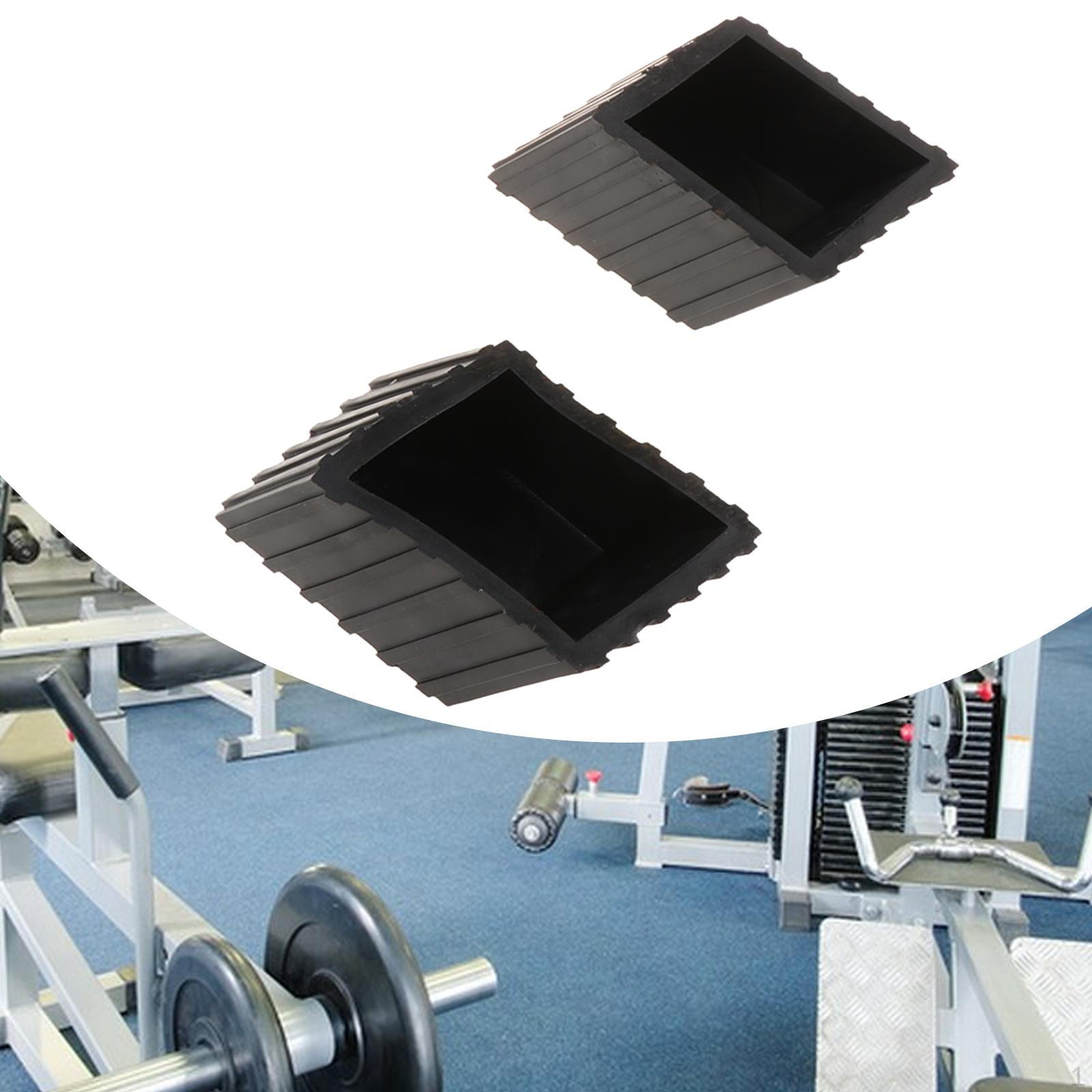 

2 шт. Защитные напольные заглушки для фитнес-оборудования, простая установка, трубчатый рукав для дома и Type F