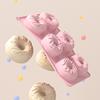 6-Cavities Silicone Donut Mold Easy Release Food Grade DIY Round Doughnut Cake Chocolate Baking Mold Kitchen Supplies
