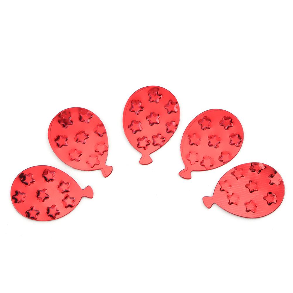 60g Bag Birthday Wedding Party Balloon Colorful Sequin Confetti Decor Party Ornament SuppliesRed Balloon