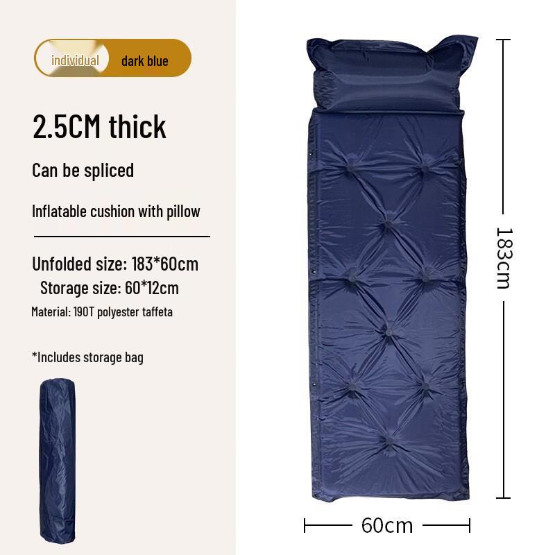 Li Shen Self-Inflating Camping Mattress with Pillow