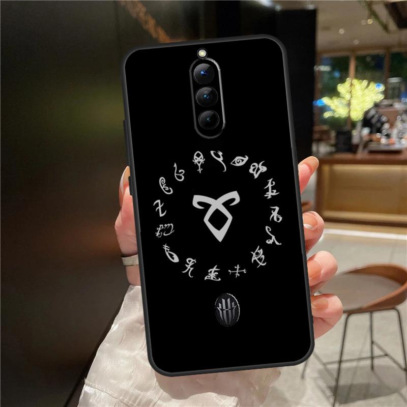 Shadowhunters Angelic Rune logo Case For ZTE Nubia Red Magic 8 8S 9 9S 10 10S 11 Pro Plus 6 7 6S 7S For RedMagic 10 Air Cover