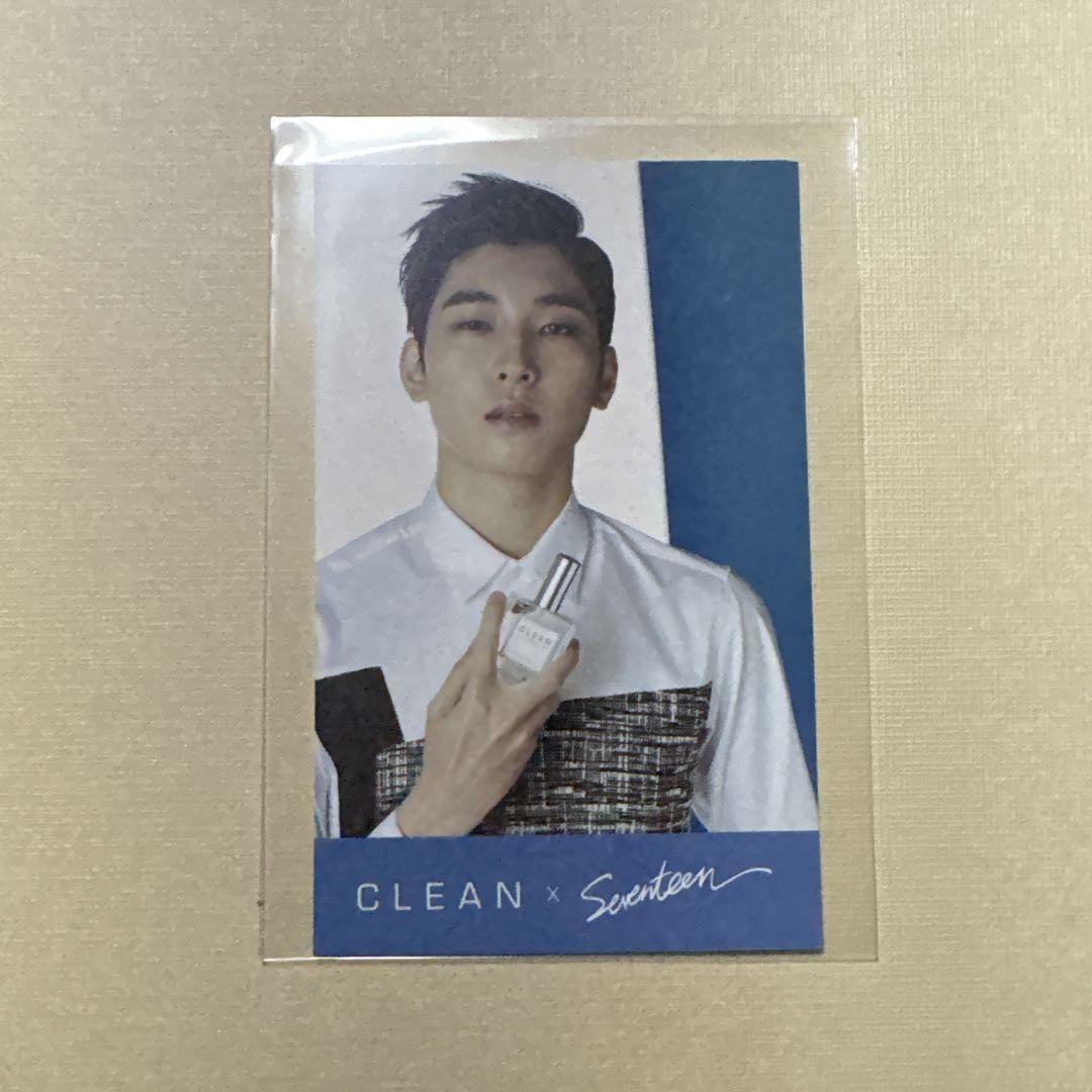 

[USED] SEVENTEEN Clean Wonwoo Trading Card