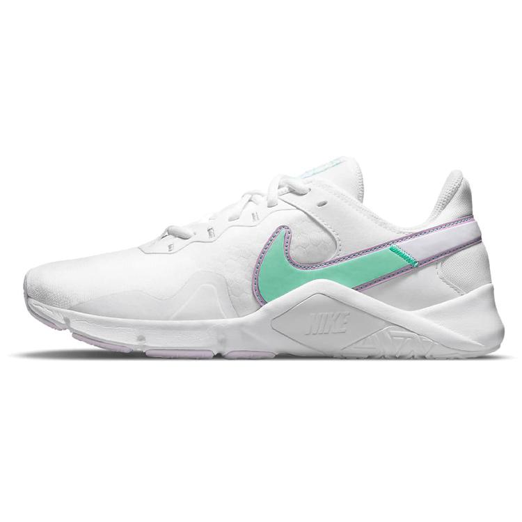 

Nike Legend Essential 2 White Green Glow Women s 35.5