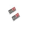 1Pcs 2.8cm 3D Mate GR Logo Car Steering Wheel Panel Emblems Badge Sticker For GR Sport Interior Decals