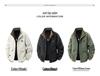 Veste pour homme grande taille à col montant – Vêtement de travail tendance pour l'extérieur Printemps & Automne