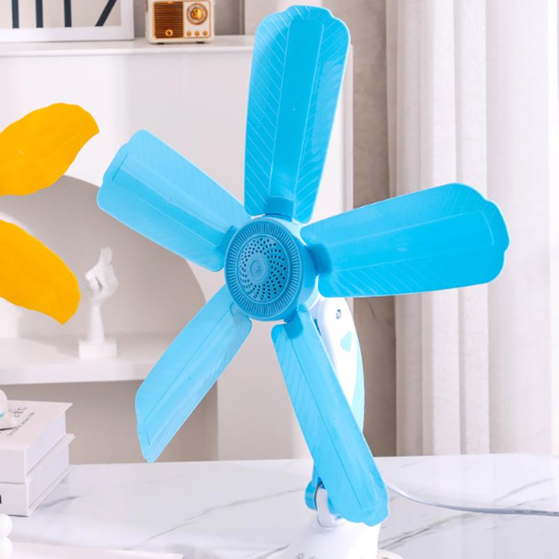 Home Desktop Clip Fan Mini Electric Wall Mounted Office Clamp Cooling Fans Student Dorm Bed Natural Wind Ventilation 220V