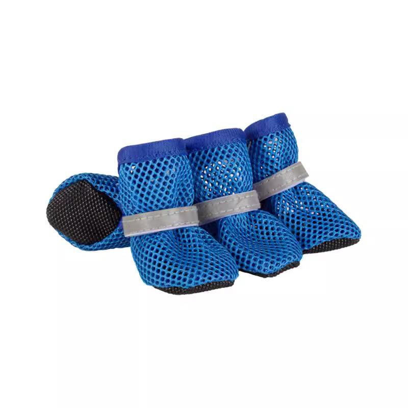 Hundeschuhe aus Mesh - Rutschfest, Bequem, Vier Jahreszeiten Passform für Kleine & Große Hunde S / Size 2 (Recommended 1-4 lbs)