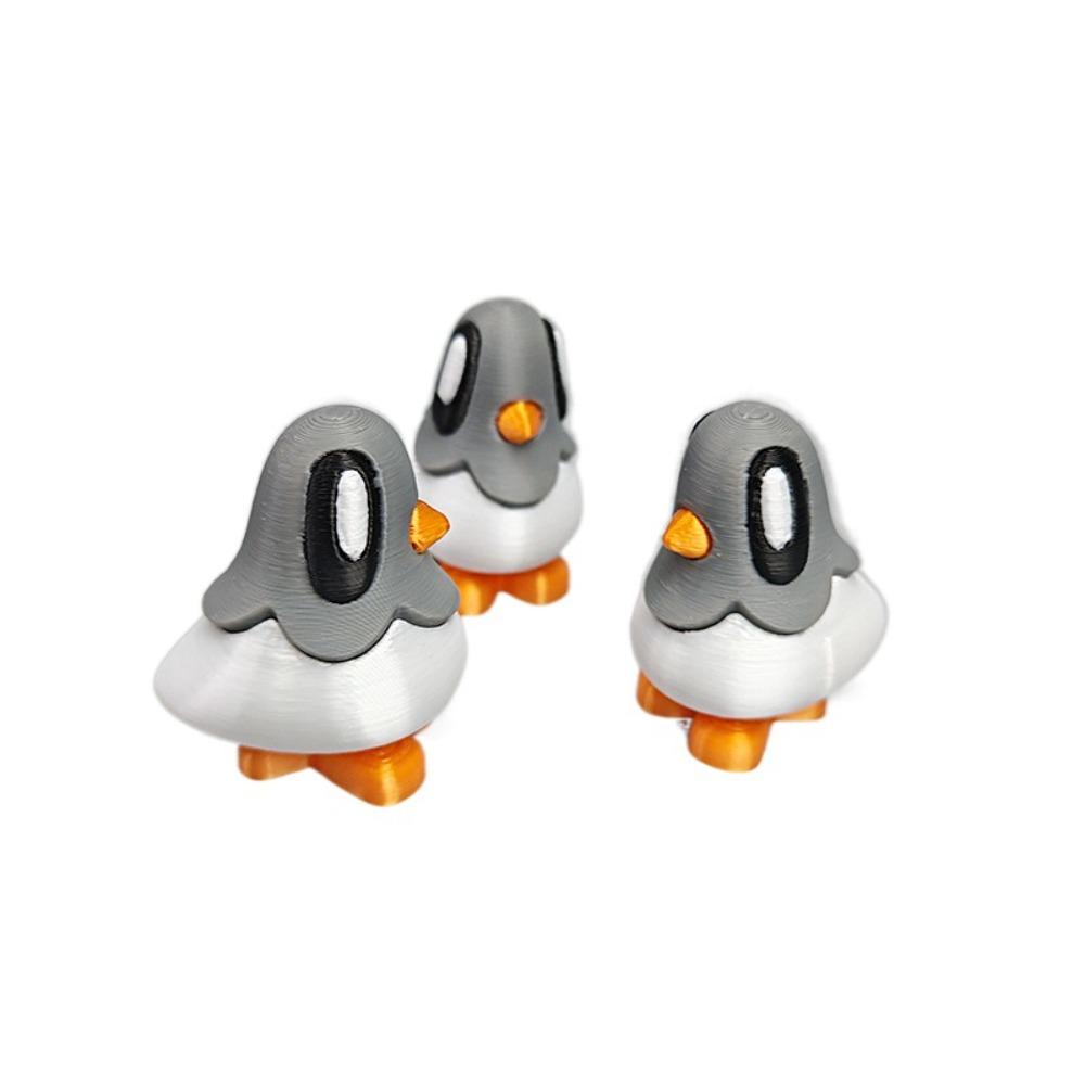 

3 шт. Имитация Капля Голубь Украшения Личность Голубь Настольное Украшение Офис 3 Pcs серый