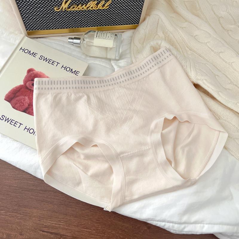 

Милые сексуальные женские трусики из чистого герметичного хлопка, трусы с высокой талией, кружевное мягкое белье с цветочным принтом, менструальные трусики, сексуальное нижнее белье one size