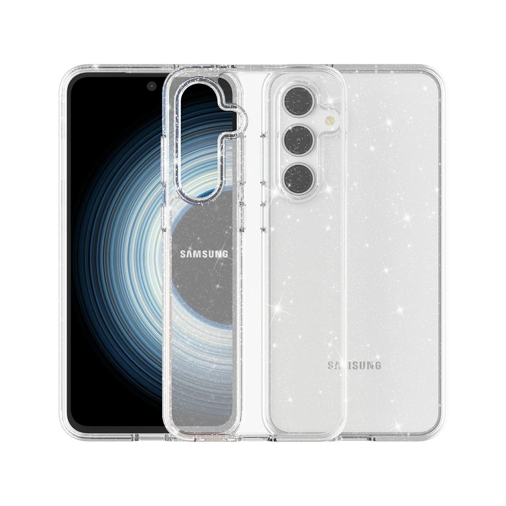 Samsung S25FE Terminator Glitter Mobile Phone Case Is Suitable for the New Transparent Anti-fingerprint Thickened Anti-drop Protective Case.