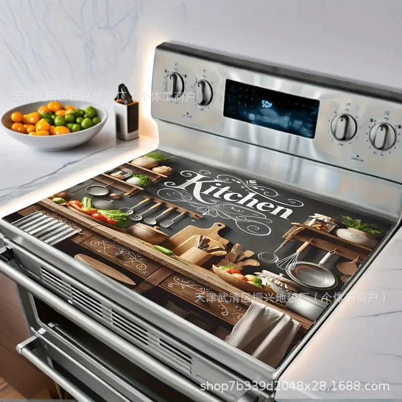 Cute Cat Print Rubber Drying Mat for Kitchen and Coffee Shop Use