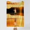 anime T-The Boy and the Beast-T Throw Thick Comfort Flannel Quilt, Multi-scene Use Indoor Outdoor Daily Nap