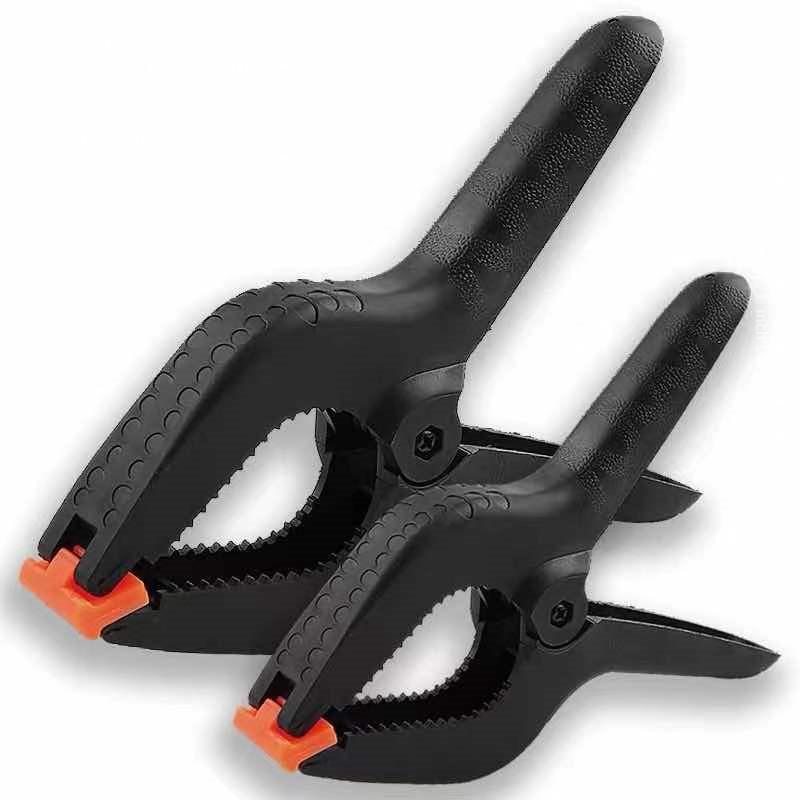 2-10 Pcs Woodworking Spring Clamps 2/3 Inch A Type DIY Tools Nylon Plastic Clip for Woodworking Holding
