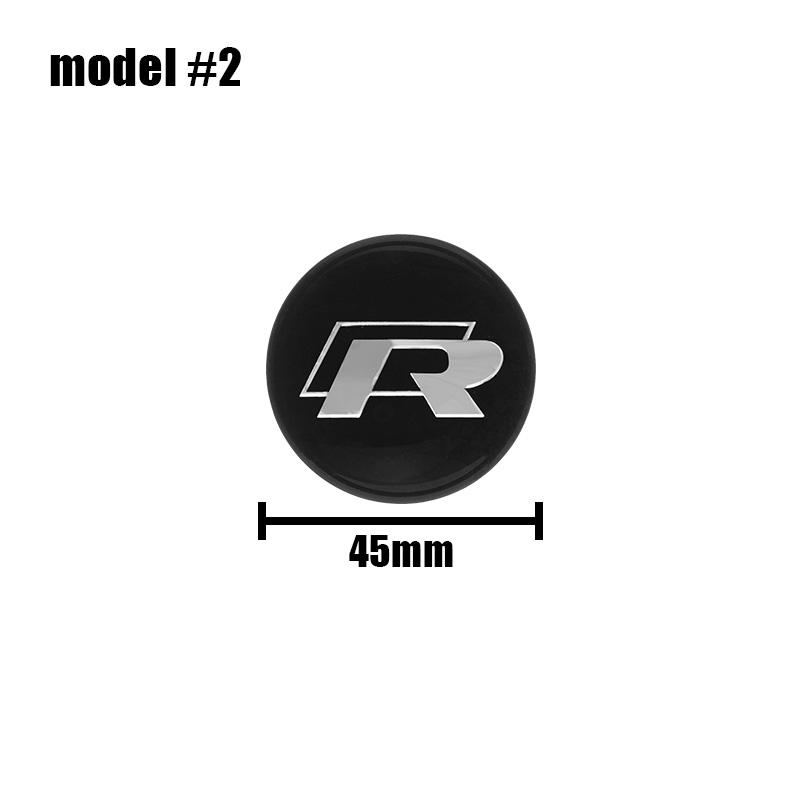 MPSGW1 Car Steering Wheel Emblem Sticker Interior Accessories For VW Polo Golf GTI Passat Scirocco Beetle Tiguan Magotan Golf 5 4 6 Mk4