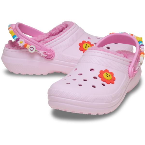 Crocs Classic Lined Daisy Clogs Kids 211634 6zw