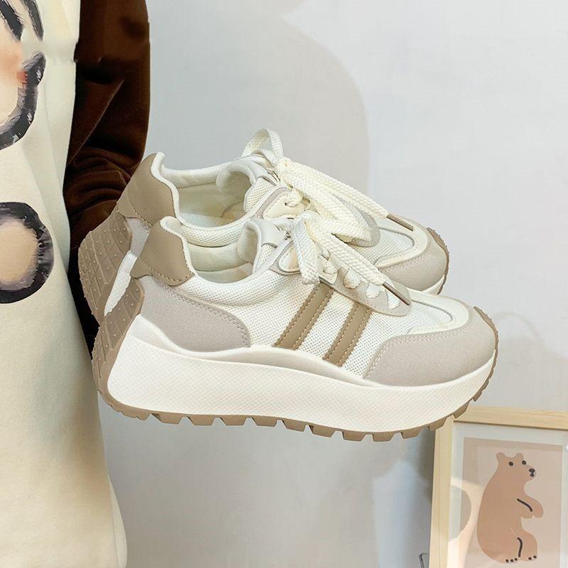 22 thick-soled heightening simple Forrest Gump shoes, light and breathable casual board shoes