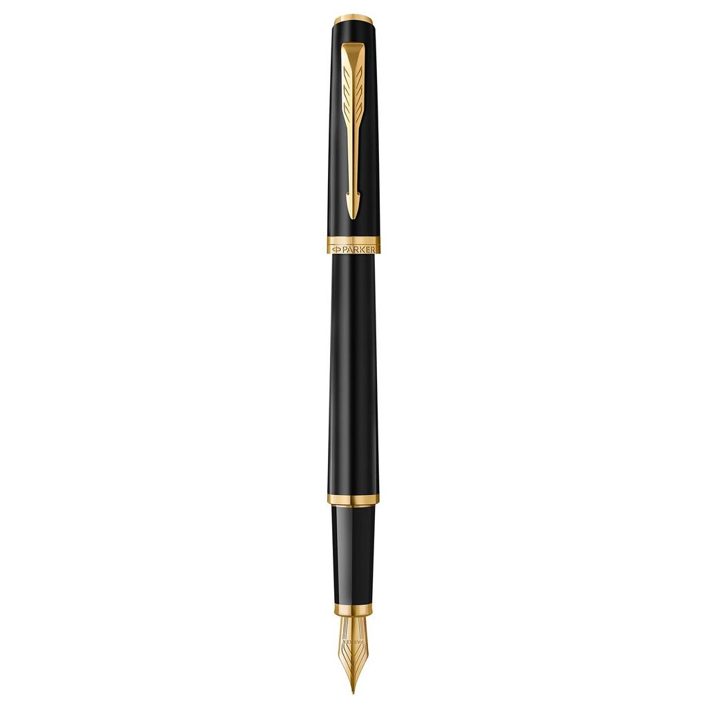 PARKER Fountain Pen Meridian Matte black GT Fine Gift Boxed 2232093