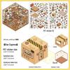 Infeel.Me 2.5D Scenery Stickers - 6th Edition Student Miniature Decoration Stickers