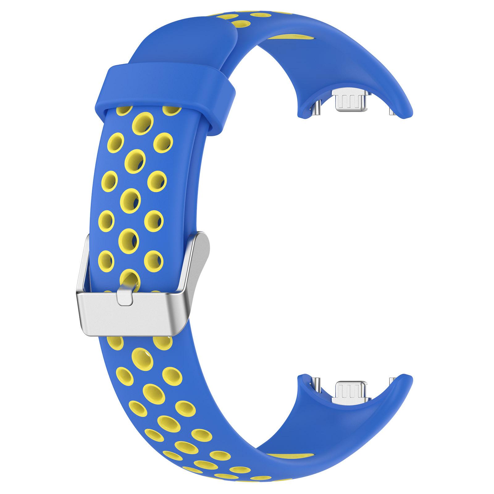 

Bracelet For Xiaomi Band 10 9 8 Two-Color Breathable Smart Watchband Replacement Wristband for MiBand 8/9/10 Silicone Strap For Xiaomi Band 9