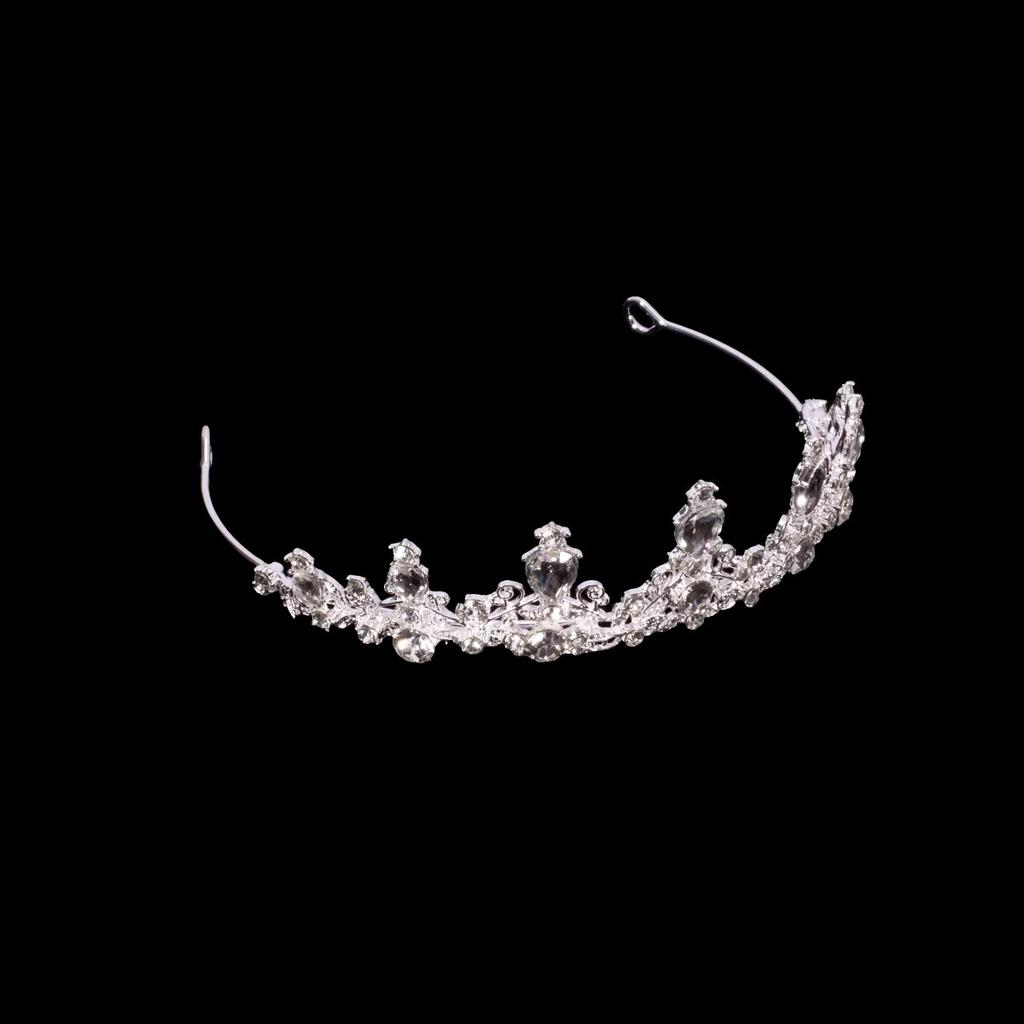 Prinzessin Krone Geburtstag 18-jährige Erwachsene Kristall Tiara High-End-Braut Hochzeit Tiara Diamant Krone