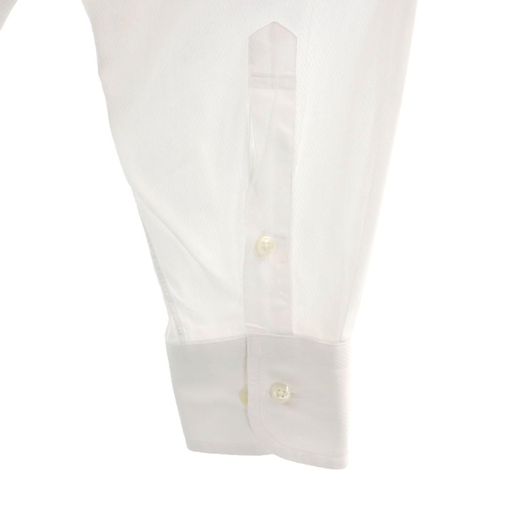 Lanvin Made In Japan Long Sleeve Shirt 41-80 White Men's Used
