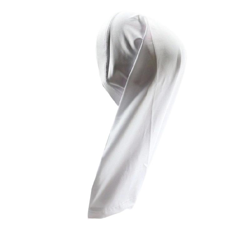Dreadlock Cap Solid Color Durag Breathable Lining Bandana Turban Hat for Casual Wear