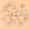 100Pcs Metal Safety Pins Gourd Pear Shaped Bulb Pins Clips Knitting Stitch Marker Tag Hangtag Pin Fastener Craft DIY Accessories