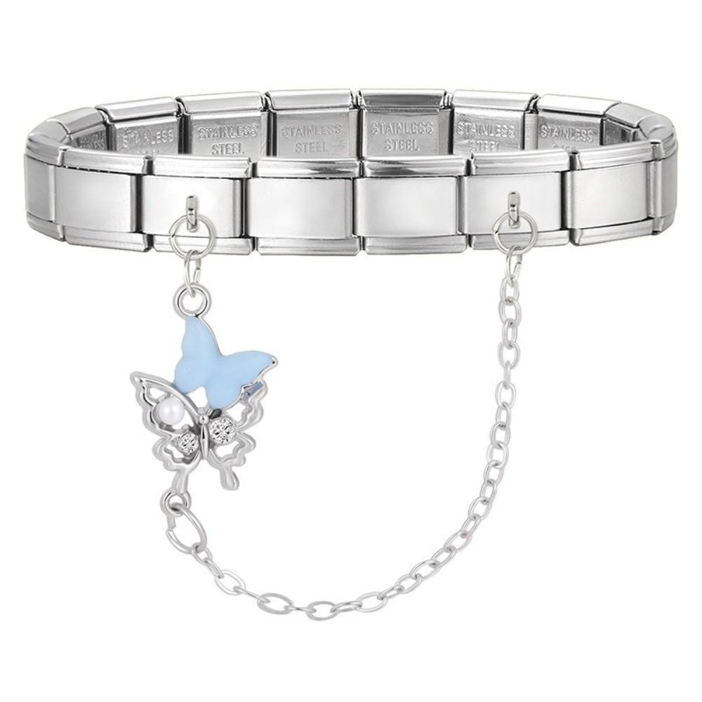 Fit 9mm Bracelet Charm Italian Links Stainless Steel Charm Bracelet Link Handmade Gifts