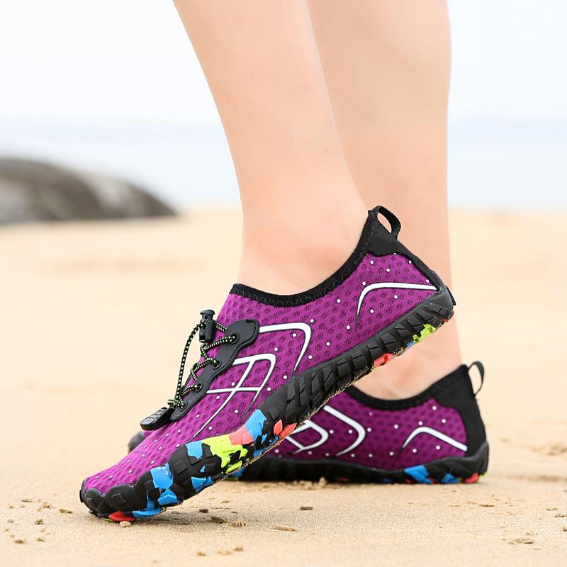 Quick Dry Wading Aqua Shoes Unisex Light Breathable Water Sneakers Non Slip Outdoor Shoes for Swimming Surfing Fishing