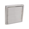 5 Inch Dryer Vent Cover 304 Stainless Steel Square Louvered Vent Cover with Screen for Bathroom Office Home