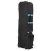 Golf Travel Bag with Wheels Foldable 600D Oxford Golf Aviation Bag Club Case Storage PouchBlue