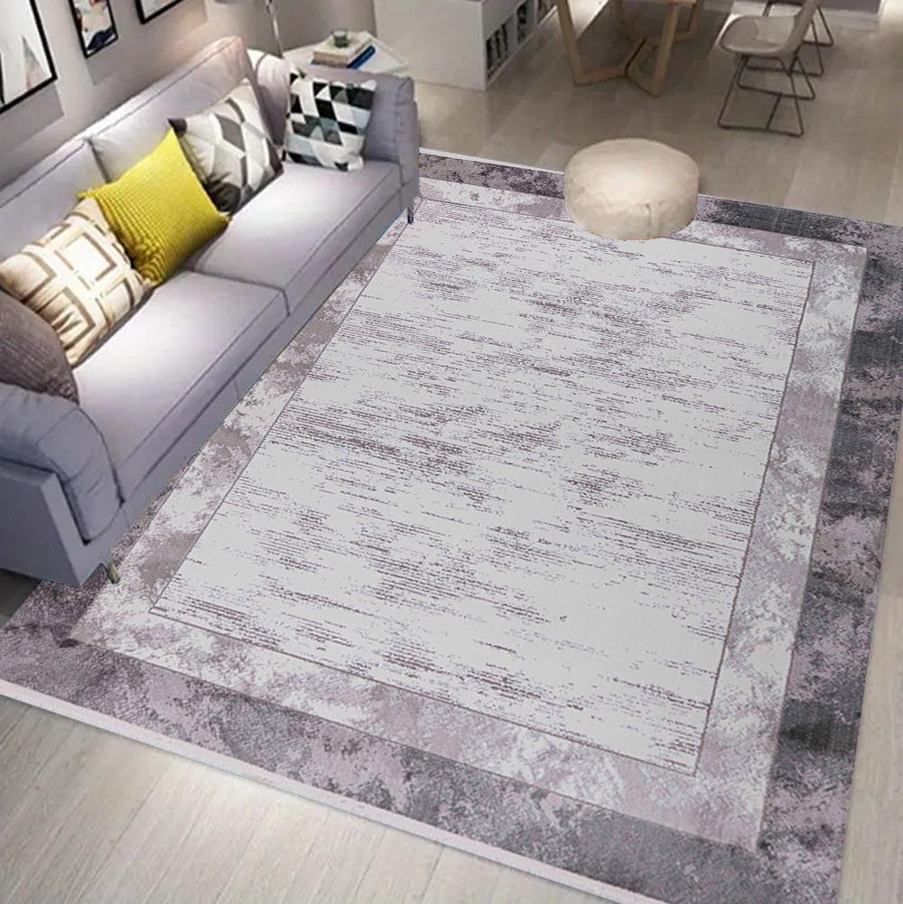 

Simple Solid Color Carpet Mottled Artistic and High-end Carpet Nordic Style Living Room Bedroom Decoration Rug 40x60cm