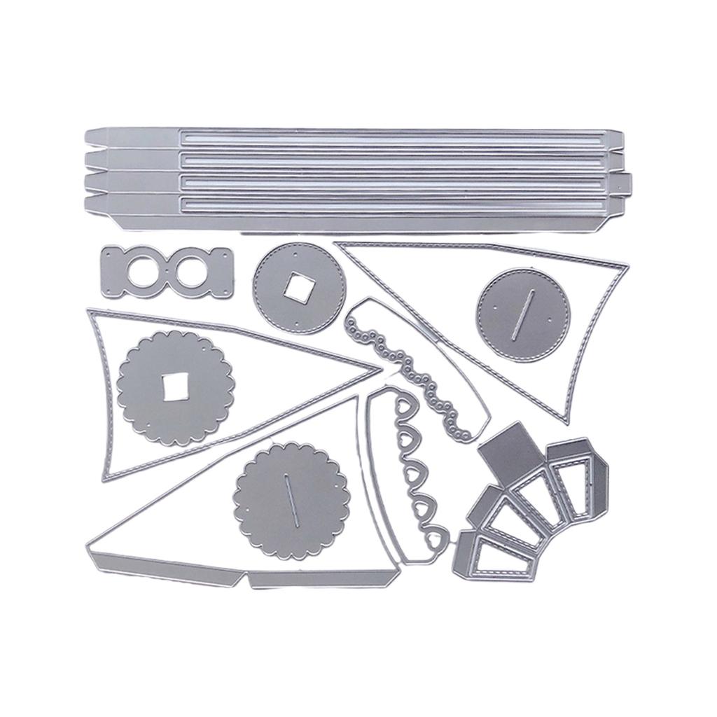 Metall Stanzformen 3D Regenschirm Stanzformen Vorlagen Formen Prägeschablonen für Album Scrapbooking Papierkarte Dekoration