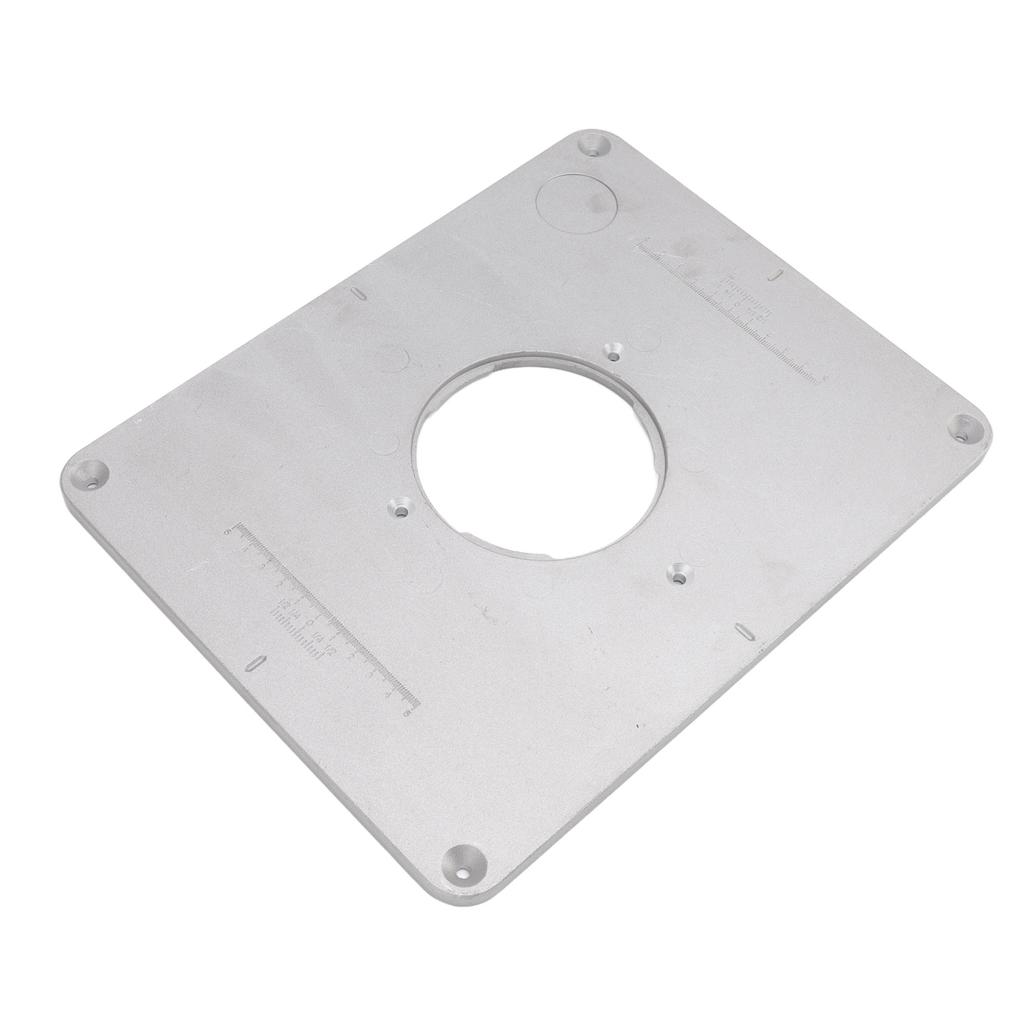 4‑17/32 tommers aluminiumsoverfresbord innsatsplate for 625 624 for Bosch 1611 1615 for FEINRT 1800 for