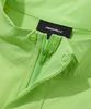Beentrill Stand Collar Oversized Short Sleeve Anorak (Neon Yellow)