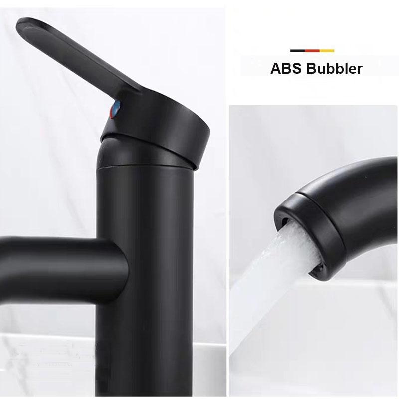 Basin Faucet Stainless Steel Bathroom Faucet Mixer Tap Hot Cold Water Basin Sink Tap Bathroom Faucet Tap