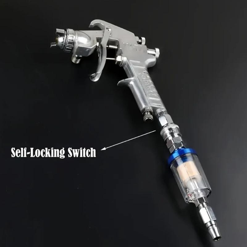 1/4inch NPT Professional Oil Water Separation Filter Pneumatic Parts for Sprays Paint Air Line Compressor Fitting