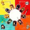 Demon Slayer Acryl Schlüsselanhänger Kamado Tanjiro Agatsuma Zenitsu Anime Zubehör Anhänger Anhänger Cosplay Geschenk Fans Sammlung zum Mitnehmen Mini Leicht